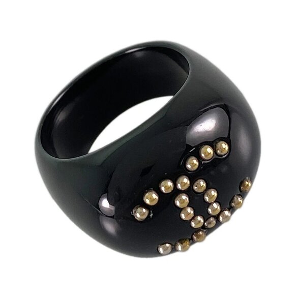 CHANEL Plastic Ring - Picture 1 of 11